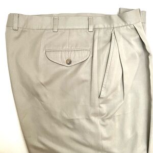 RIVIERA ( Design 2) Men’s Sz 42x32 Made In Canada Microfiber Dress Pants Vintage